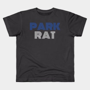 Park Rat T-Shirt and Apparel for Skiers and Snowboarders Kids T-Shirt